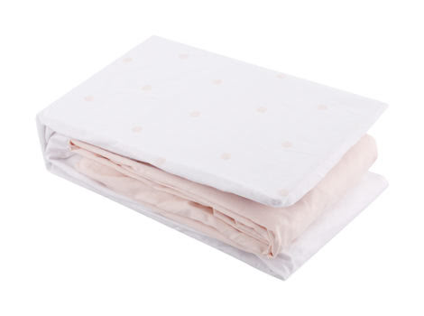 2 Pack Cotton Fitted Cot Sheet - Spot