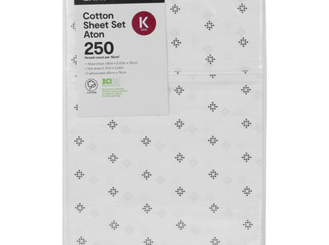 Aton Cotton Sheet Set
