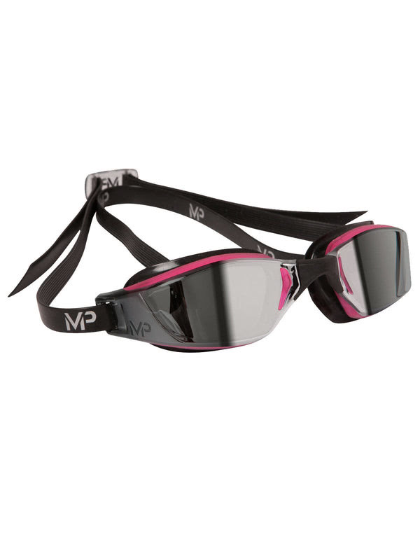 Michael Phelps XCEED Ladies Pink & Black Mirrored Goggles