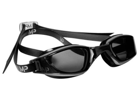 Michael Phelps XCEED Grey & Black Smoke Lens Goggles